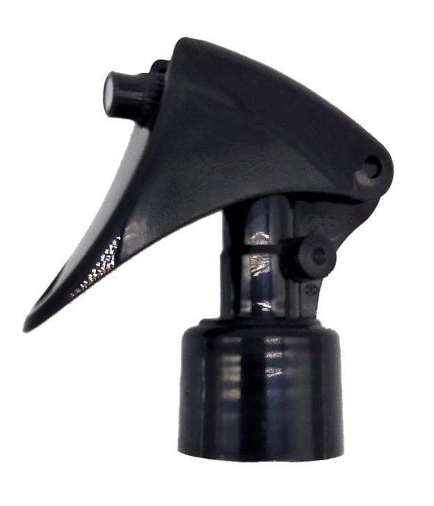 หัวฟ็อกกี้ คอ 24  สีดำ A (หัว New - แบบปุ๋มกดล็อค)